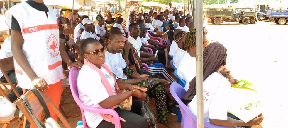 Célébration de la journée des donneurs de sang à l'hôpital Saint Jean de Dieu de Tanguieta